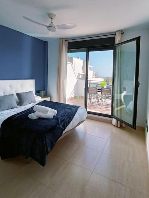 Toyo Alcazaba Suites Gran Terraza Y Vistas, 2Hab, Piscina Y Garaje Retamar  Zewnętrze zdjęcie