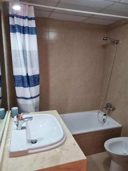 Toyo Alcazaba Suites Gran Terraza Y Vistas, 2Hab, Piscina Y Garaje Retamar  Zewnętrze zdjęcie
